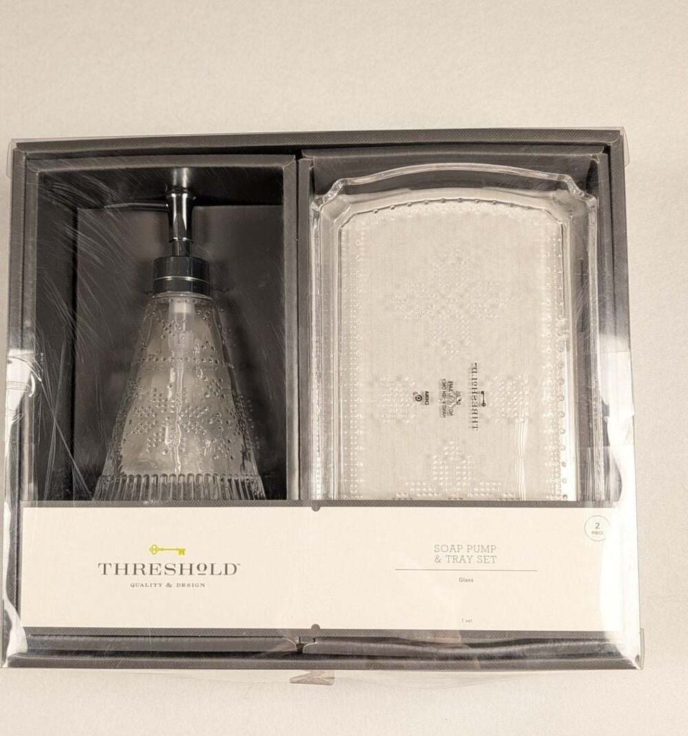 Threshold Soap Pump & Tray Set